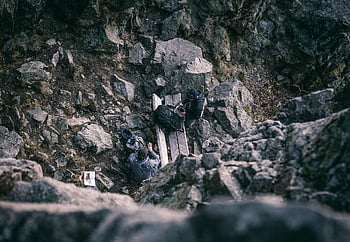 skály, hory, turistika, stoupání, horolezectví, horolezec, dobrodružství, batoh, cestovat, cílová, Příroda