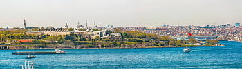 palácové muzeum topkapi, paláce topkapi, Istanbul, krocan, Hagia Sophia, panorama istanbul, sultanahmet, panoráma
