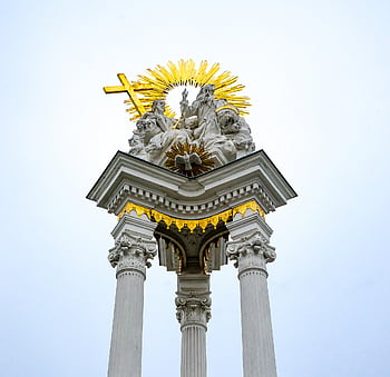 krems, Κάτω Αυστρία, άγαλμα, κολόνα, τριάδα, wachau, Δουνάβης, Αυστρία, Εκκλησία, μπαρόκ, καθολικός