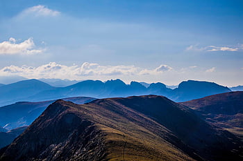 mountains, peak, summit, sky, stones, hike, meditation, horizon, seven Lakes, ridge, valley