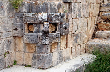 mexico, uxmal, nature, temple, divinity, rain, chaac, maya, cited, ruins, architecture