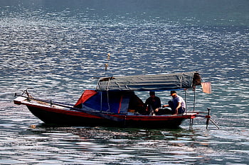 vietnam, halong Bay, fishing Boat, fisherman, fishing, boat Sea