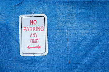 parcheggio, cartello, sfondo, blu, avvertimento, segnaletica, città, automobile, attenzione, mettere in guardia, Avviso