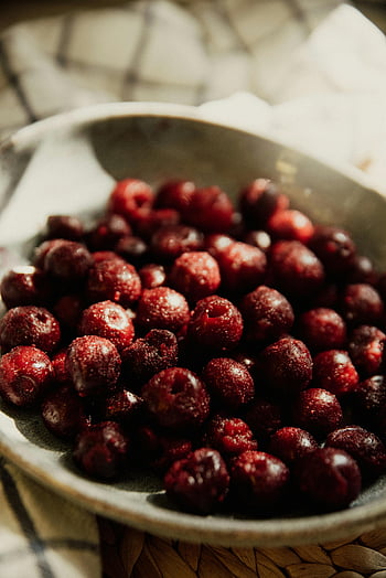 cranberries, close-up shot, rustic bowl, freshly harvested, healthy recipes, tasty cranberries, plate of cranberries, red berries, close-up berries, fresh cranberries, healthy food