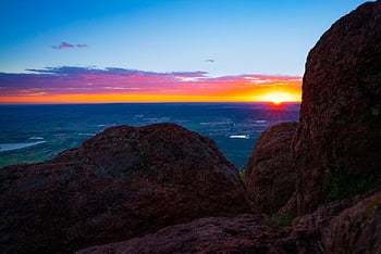 colorado, svítání, památník, Památník Colorado, colorado springs, Příroda, ráno, skály, červené skály, krajina, Krásná