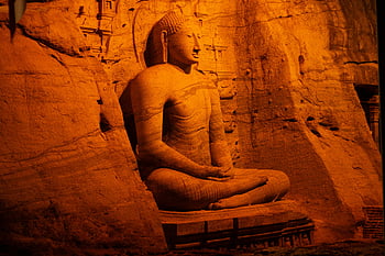 gal vihara, statua di Buddha scavata nella roccia, Polonnaruwa, Sri Lanka, Eredità buddista, tempio sereno, scultura antica, tempio di roccia, punto di riferimento culturale, sito storico, monumento religioso