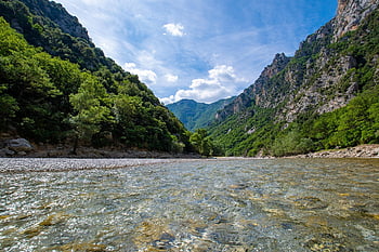 gorges du verdon, verdon, cestovat, cesta, provence, řeka, Francie, krajina, hora, Příroda, rokle