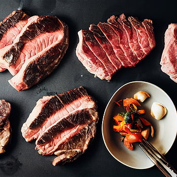 steak, bbq, maso, jídlo, jídlo porno, foodie, hovězí, grilované maso, grilované hovězí maso, steaková restaurace, večeře