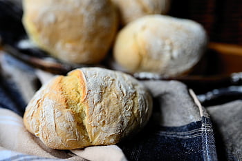 bread, roll, bun, sweet, dessert, fresh, baked, table