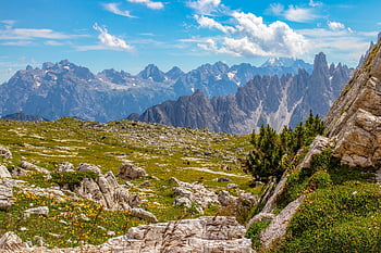 Alpy, dolomity, hory, pohoří, horolezectví, trekking, Příroda, krajina, Itálie, Jižní Tyrolsko, turistika