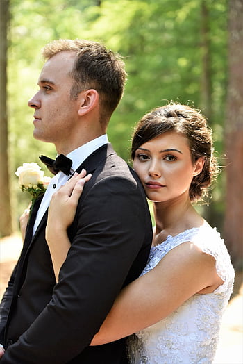 nozze, coppia, ritratto, sposa, sposo, sposato, matrimonio, amore, romantico, insieme, Gli amanti