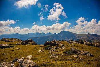 hory, vrchol, summitu, nebe, kameny, túra, rozjímání, horizont, sedm jezer, hřbet, údolí