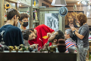 barber, barber Shop, men, haircut, stylist, hairstylist, iranian, persian, people, lifestyle, job