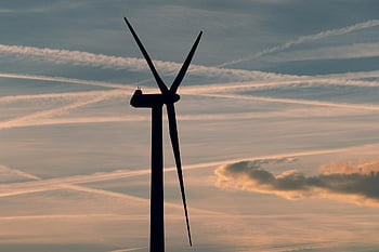 moara de vant, cer, apus de soare, fermă eoliană, turbină eoliană, nori, energia electrică verde, producere de energie, Putere eoliana, energie eoliana
