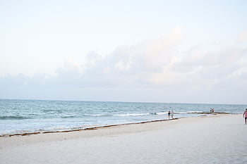 ビーチ、 砂、 海洋、 波、 カリブ海、 空、 海、 休日、 自然、 日没、 パラダイス