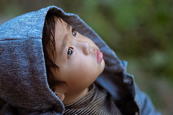 child, girl, cute, portrait, face, kid, baby, young, adorable, hoodie, closeup