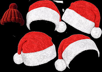 klobouk santa, Vánoce, víčko, Červené, špičatý klobouk, Mikuláše, Ježíšek, izolovaný, červená kšiltovka, kostým, kožešinová čepice