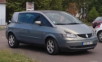 renault, De avantima, 2002, 2.2 DCI, 150 HP, Chalon sur Saone, coche, vehículo, placa, calle, arboles