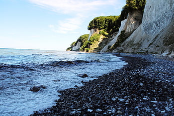 to Reprimand, white Cliffs, baltic Sea, sea, coast, water, island, nature, mecklenburg Western Pomerania, chalkboard, landscape