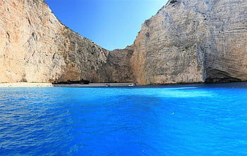 Navagio Beach, zakynthos, Yunanistan, turkuaz suları, ikonik gemi enkazı, Mavi Deniz, kayalık dağ, plaj, batık sahil, seyahat hedefi, Akdeniz