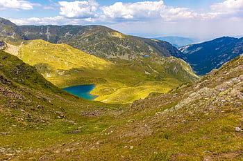 hory, sedm jezer rila, Bulharsko, údolí, nebe, vrchol, summitu, horizont, hřbet, scenérie, Příroda