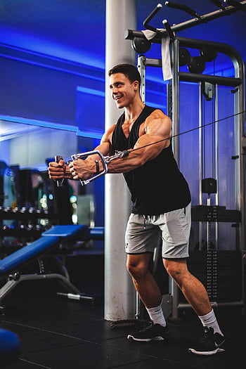 Fitness a zdraví, Fitness abs, Řádek kabelu, tělocvična, atletika, vyvážená strava, stavba těla, kardio, výzva, Příroda, crossfit