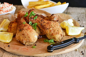 chicken, food, dish, meal, baked Chicken, meat, baked, lemon, delicious, tasty, lunch