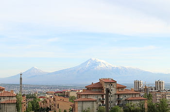 armenia, armenians, yerevan, ararat, mountain, masis, city, country, urban, sky, view