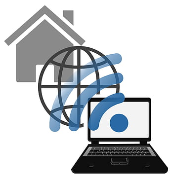 wifi, bezdrátový internet, počítač, Internet, laptop, síť, wlan, rádiové sítě, spojení, signál, domácí kancelář