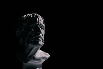 seneca, filozof, socha, Seneca mladší, filozofie, Stoicismus, stoický, sochařství, Černý a bílý
