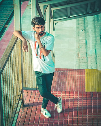 man, outdoors, fashion, railing, casual Wear, street Wear, young, back Ground, boy, cool, backgrounds