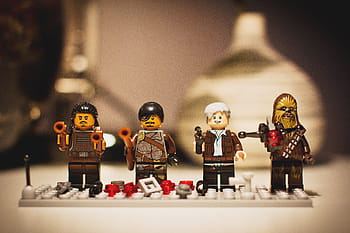 Lego, Star Wars, Chewbacca, Han Solo, Jedi, toy, sci-fi, space, movie, plastic, chess