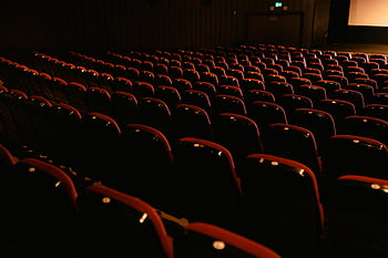 červené židle, kina, prázdná sedadla, Darked Theatre, řady sedadel, kino, interiér divadla, Red Theatre sedadla, prázdné kino, Dark Theatre, židle červené kinematografie