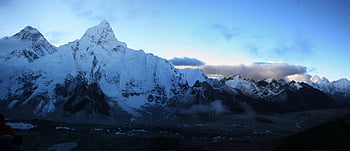 Everest, trekking, hora, Příroda, cestovat, průzkum, venku, svítání, krajina, Nepál