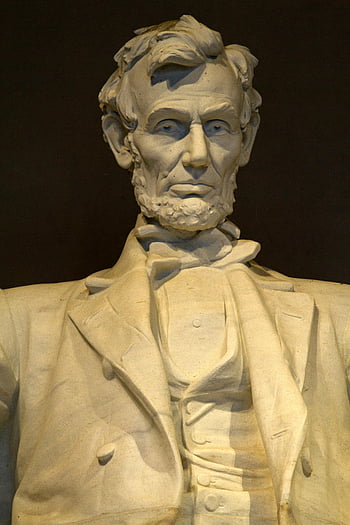 Abraham Lincoln, Lincolnův památník, Washington DC, socha, detail, památník, historický, sochařství, prezident, americká historie, mezník