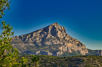 βουνό, sainte-victoire, Γαλλία, τοπίο, ουρανός, φύση, aix-en-provence, νερό, ορίζοντας, πανόραμα