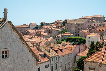 Dubrovnik, staré Město, chorvatsko, domy, budov, panoráma města, nebe, město, architektura, Příroda, cestovní ruch