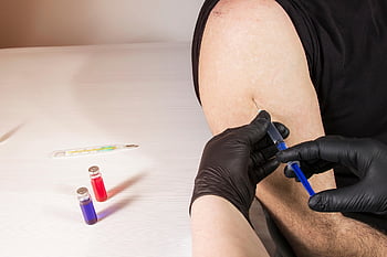 vaccinazione, siringa, iniezione, braccio, vaccino, malattia, medicina, medicazione, trattamento, assistenza sanitaria, Salute