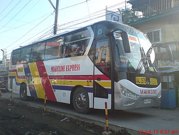 Magicline Express, Mayamy Trans, SJDM, hospoda, Provoz města, Aircon Bus, ankai, Yuchai, Vysoká paluba, autobus, Filipíny