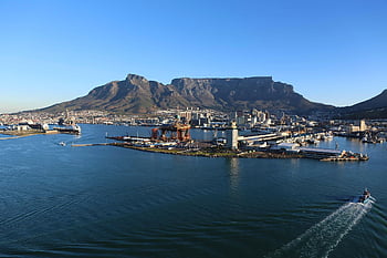 cape Town, south Africa, table Mountain, city, coast, cape, africa