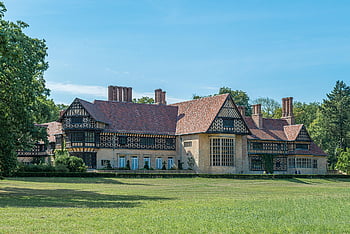 Cecilienhofův palác, Potsdam, Architektura tudorovského obrození, brandenburg, Německo, historické místo, mezník, turistická atrakce, palác