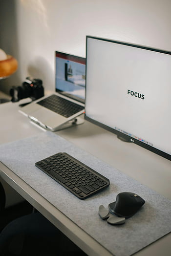 ΦΟΡΗΤΟΣ ΥΠΟΛΟΓΙΣΤΗΣ, οθόνη, γραφείο, τακτοποιημένο γραφείο, οργάνωση, Συγκεντρώνω, πληκτρολόγιο, ποντίκι, χώρο εργασίας, εγκατάσταση υπολογιστή, Επαγγελματική ρύθμιση γραφείου