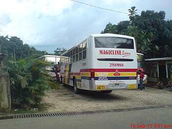 Magicline Express, 288988, Mayamy Trans, Santarosa Filipíny, autobus, Nissan Diesel, ud, Provoz města, Běžné jízdné, Metrorider, PBPA