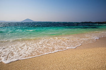 Jeju-sziget, strand, Dél-Korea, tenger, óceán, természet, tájkép, korea, téli, víz, Jeju