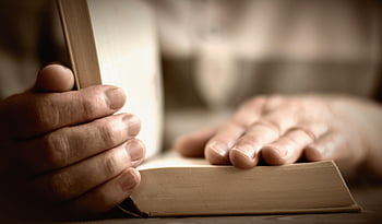 Könyv, olvas, kezek, Biblia, tudás, kiképzés, tanulmány, oldalak, papír, irodalom, tanulni