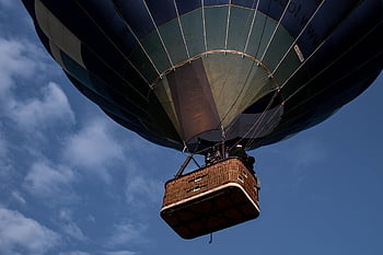 hot Air Balloon, flying, sky, floating, basket, gondola, balloon, nature, hot Air Balloon Ride, sunlight, light
