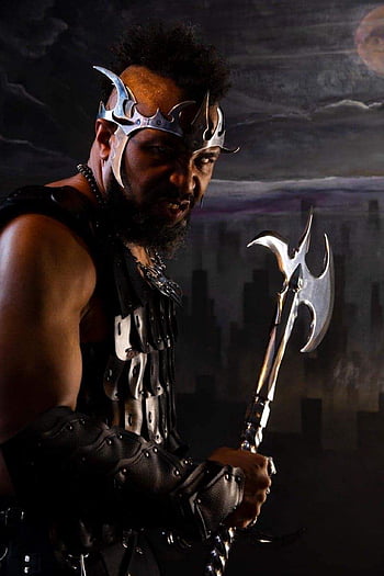 warrior, axe, sword, knight, mohawk, armor, power, war, military, soldier, leather