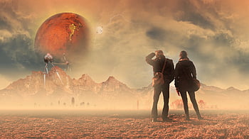mars, planets, moon, windows Wallpaper, Wallpaper, ufo, war, couple, marriage, Wallpaper 1920x1080, hd Wallpaper