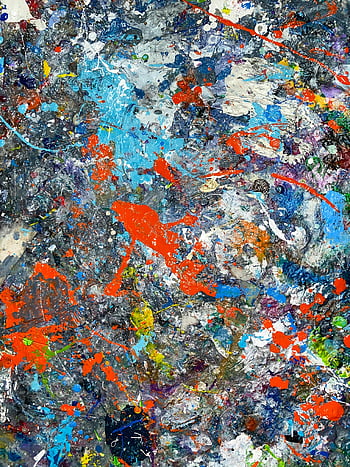 lukisan abstrak, lukisan berwarna-warni, cat akrilik, Seni yang bersemangat, Seni Ekspresif, percikan dinamis, karya seni abstrak, percikan warna -warni, seni modern, seni kontemporer, ekspresionisme abstrak