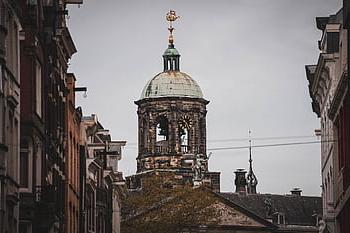 architektura, budova, amsterdam, starý, město, holandský, Nizozemí, kostel, Kaderay, historické architektury, barokní architektura